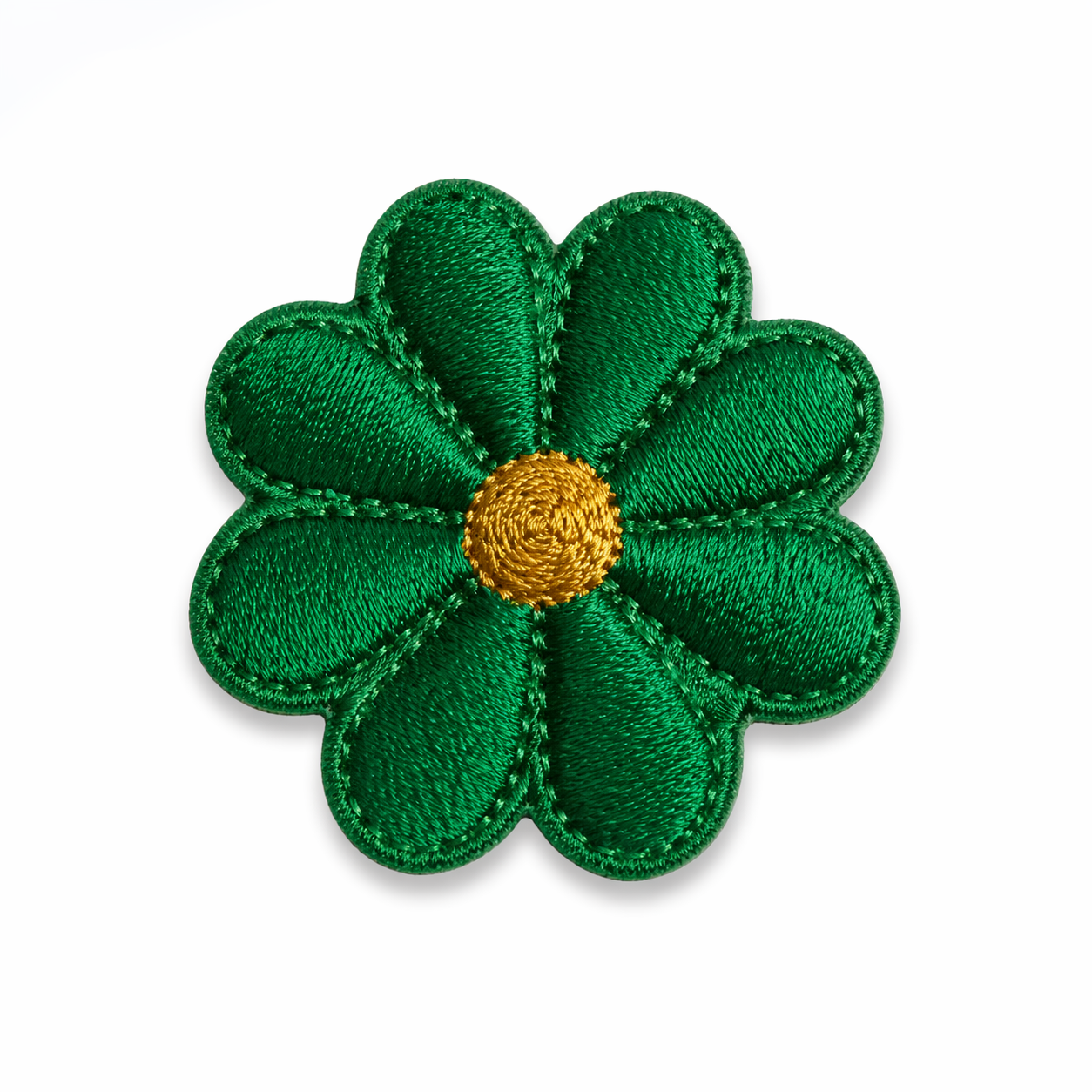Blume Grün – Aufnäher zum Aufbügeln