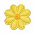 Blume Sonnengelb – Aufnäher zum Aufbügeln