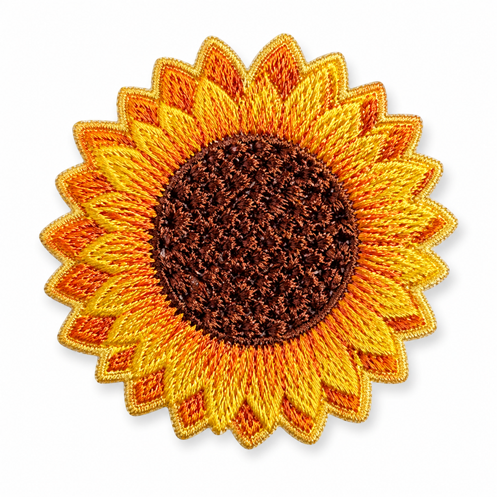 Sonnenblume – Aufnäher zum Aufbügeln