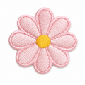 Blume Rosa – Aufnäher zum Aufbügeln