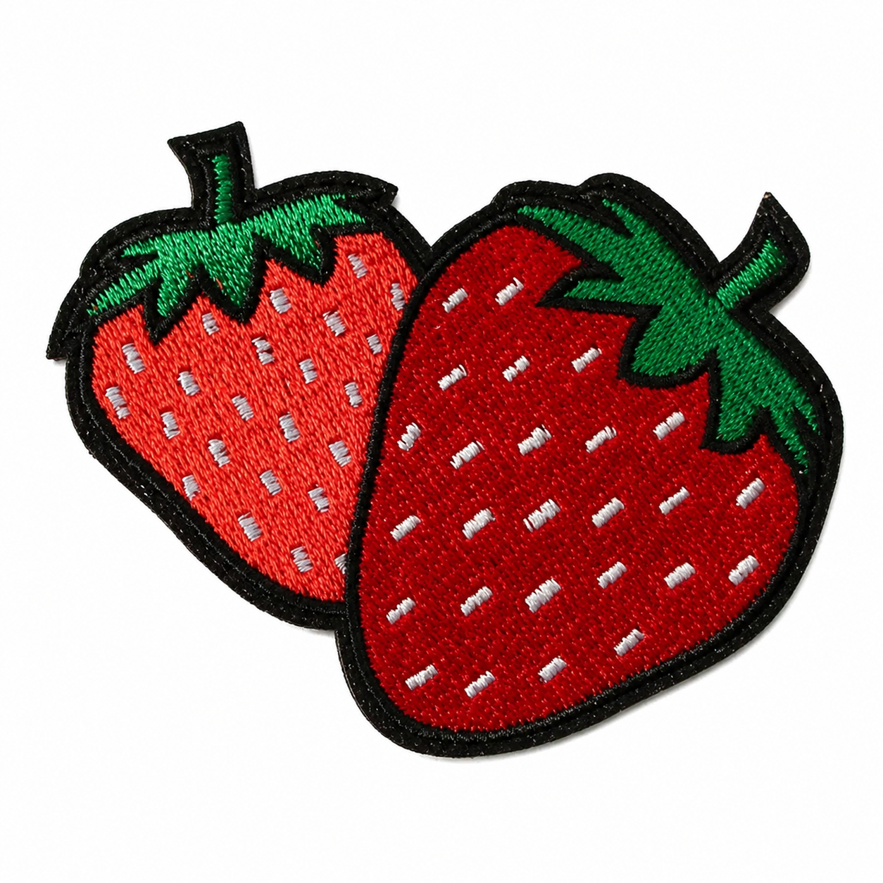 Erdbeeren – Aufnäher zum Aufbügeln
