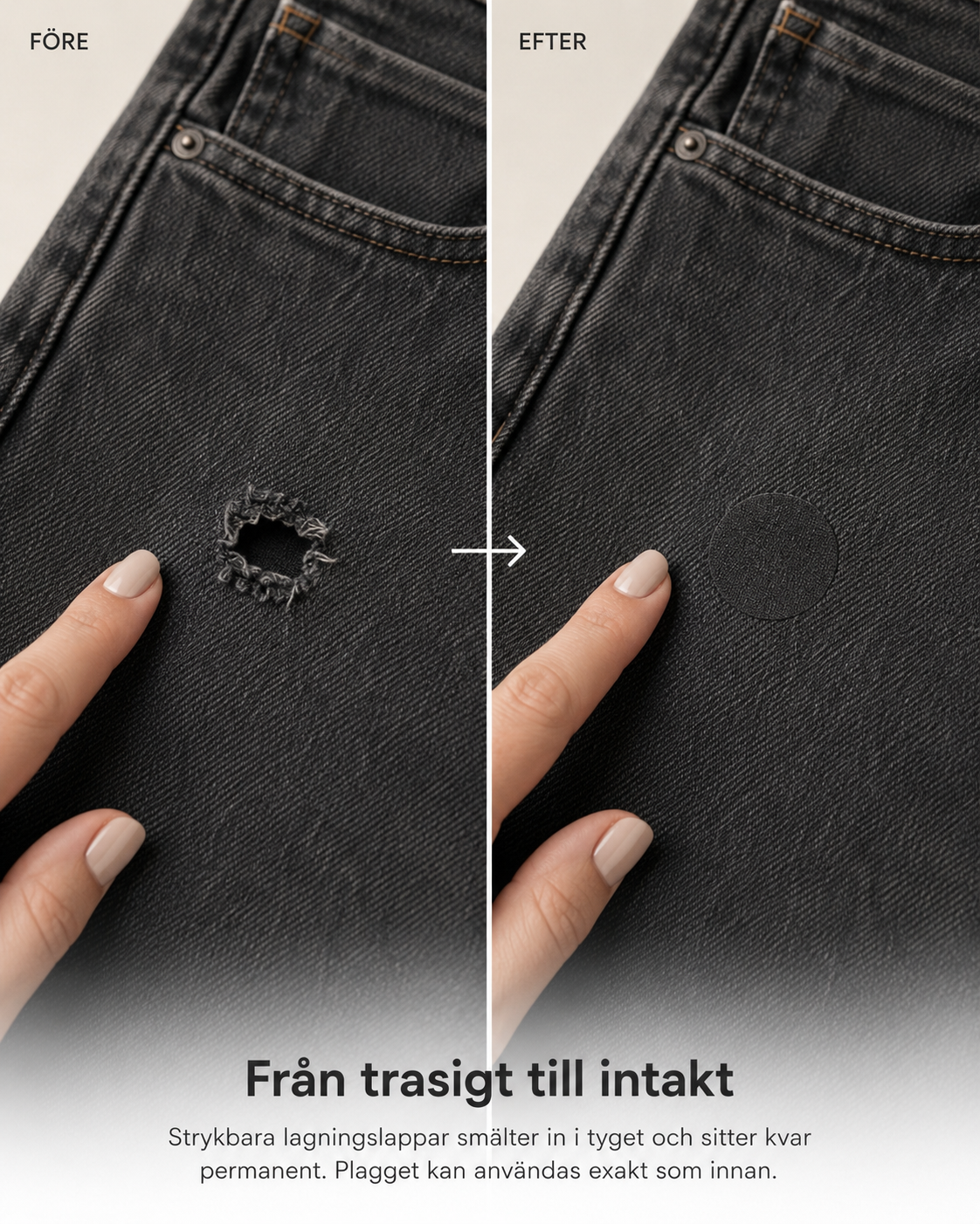 Bügelflicken für Kleidung