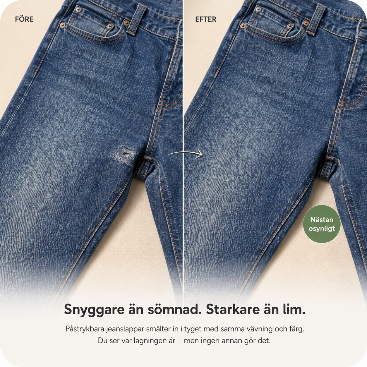Bügelflicken für Jeans