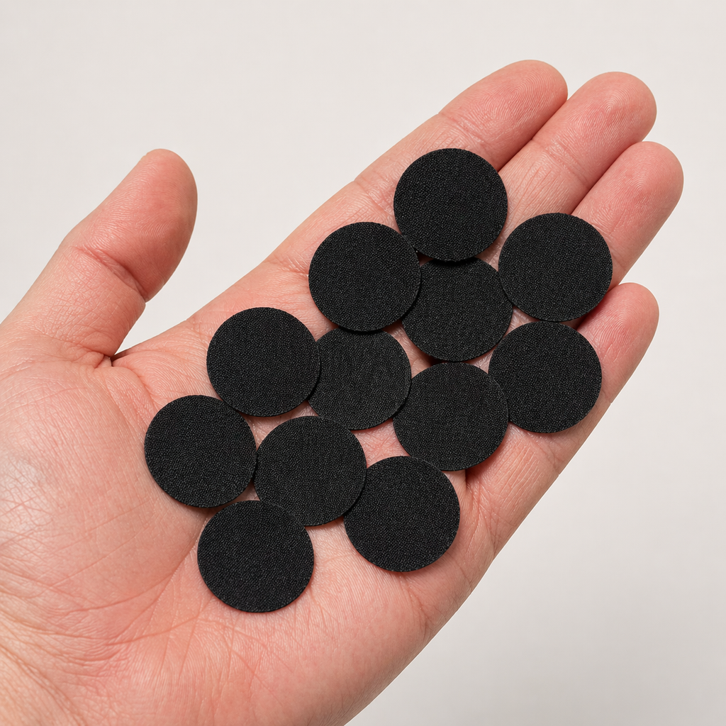 Selbstklebende runde kleine Flicken 12er-Pack